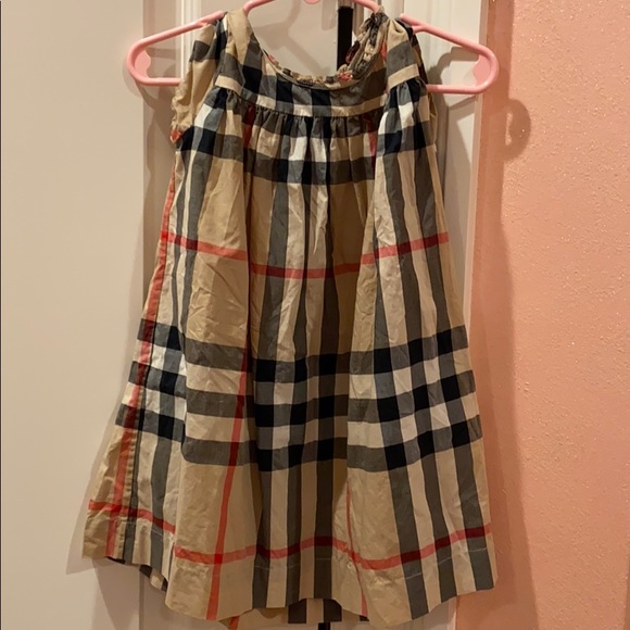 burberry childrens dress